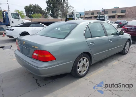 2001 Lexus Ls 430 from USA, damaged, VIN JTHBN30FX10008381